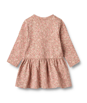 Wheat Jersey Kleid Bessie rose dust flower